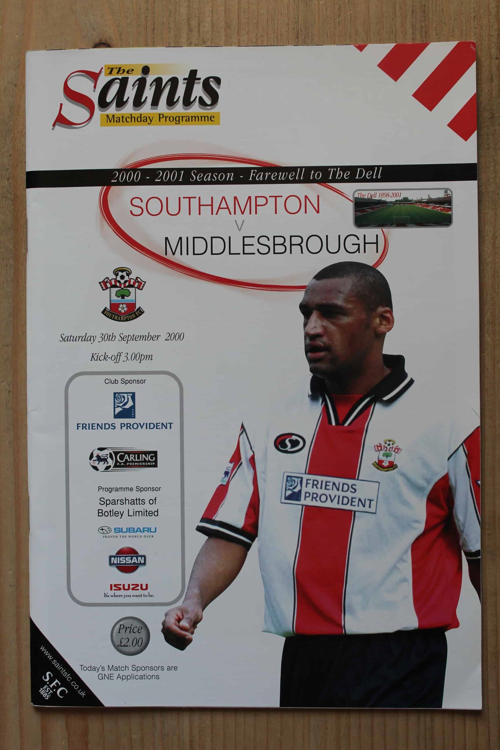 Southampton FC v Middlesbrough FC